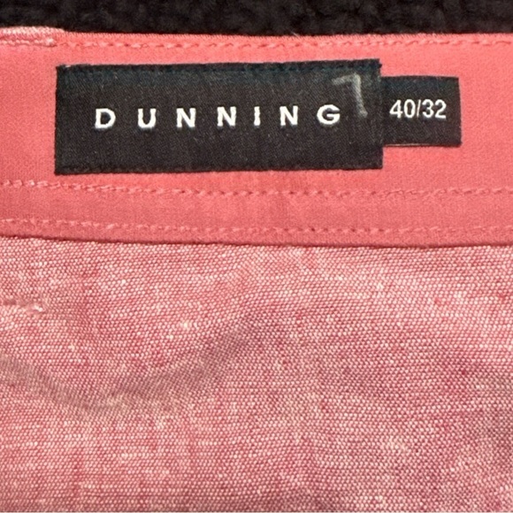 NWT - Dunning Golf Stretch Performance Pants - 40x32 - Rosewood Chambray - Picture 5 of 6